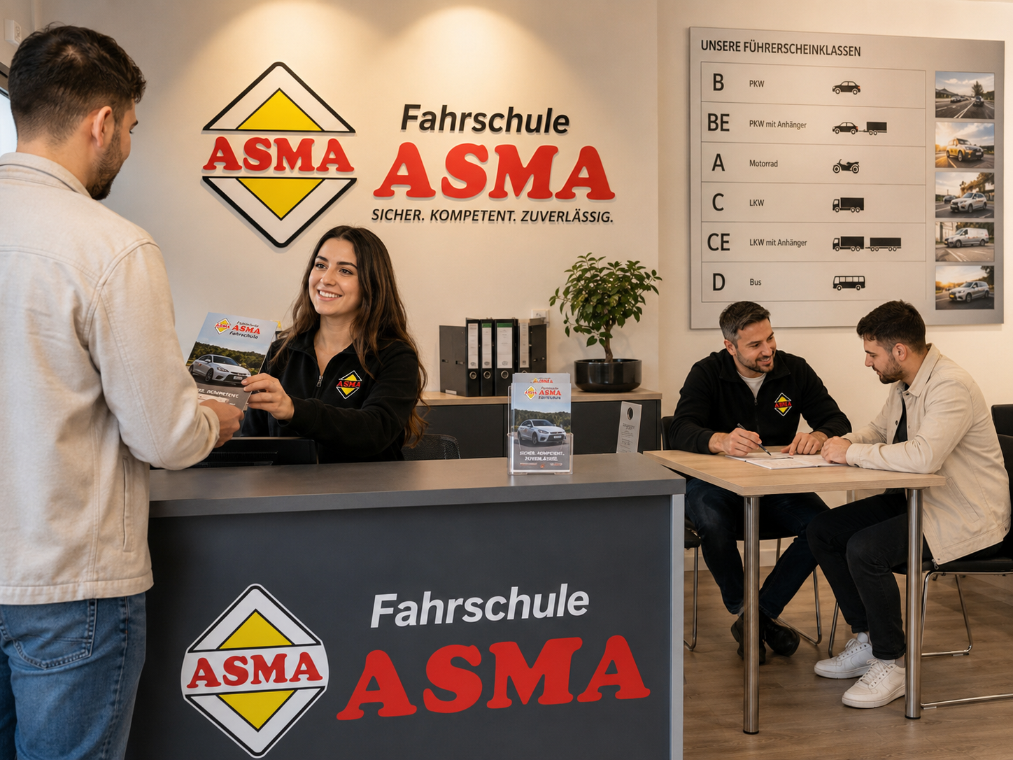 Beratung bei Fahrschule ASMA