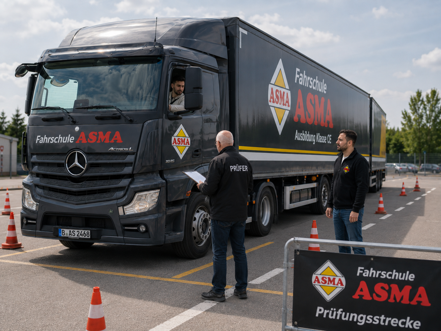 Fahrschule ASMA Steglitz LKW Ausbildung