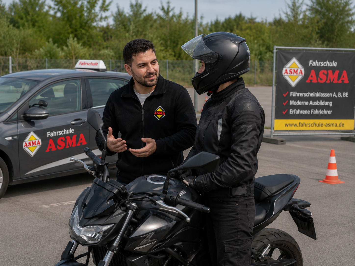 Fahrschule ASMA Prenzlauer Berg Motorrad Ausbildung